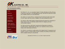 Tablet Screenshot of okelectric.net
